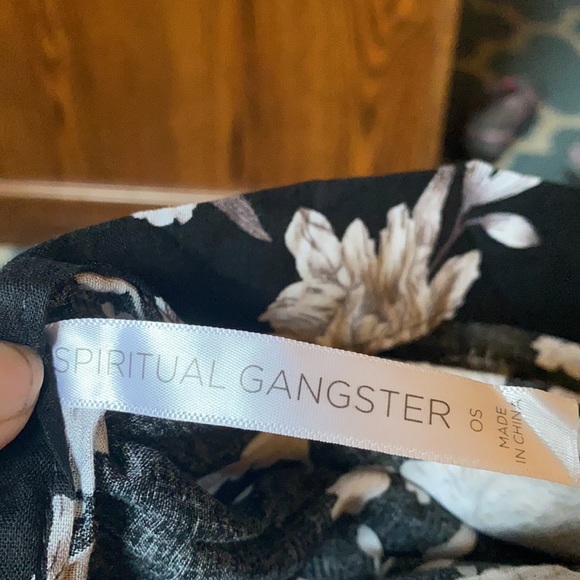 NWOT Spiritual Gangster Kimono Robe/Overlay OS - Picture 7 of 9